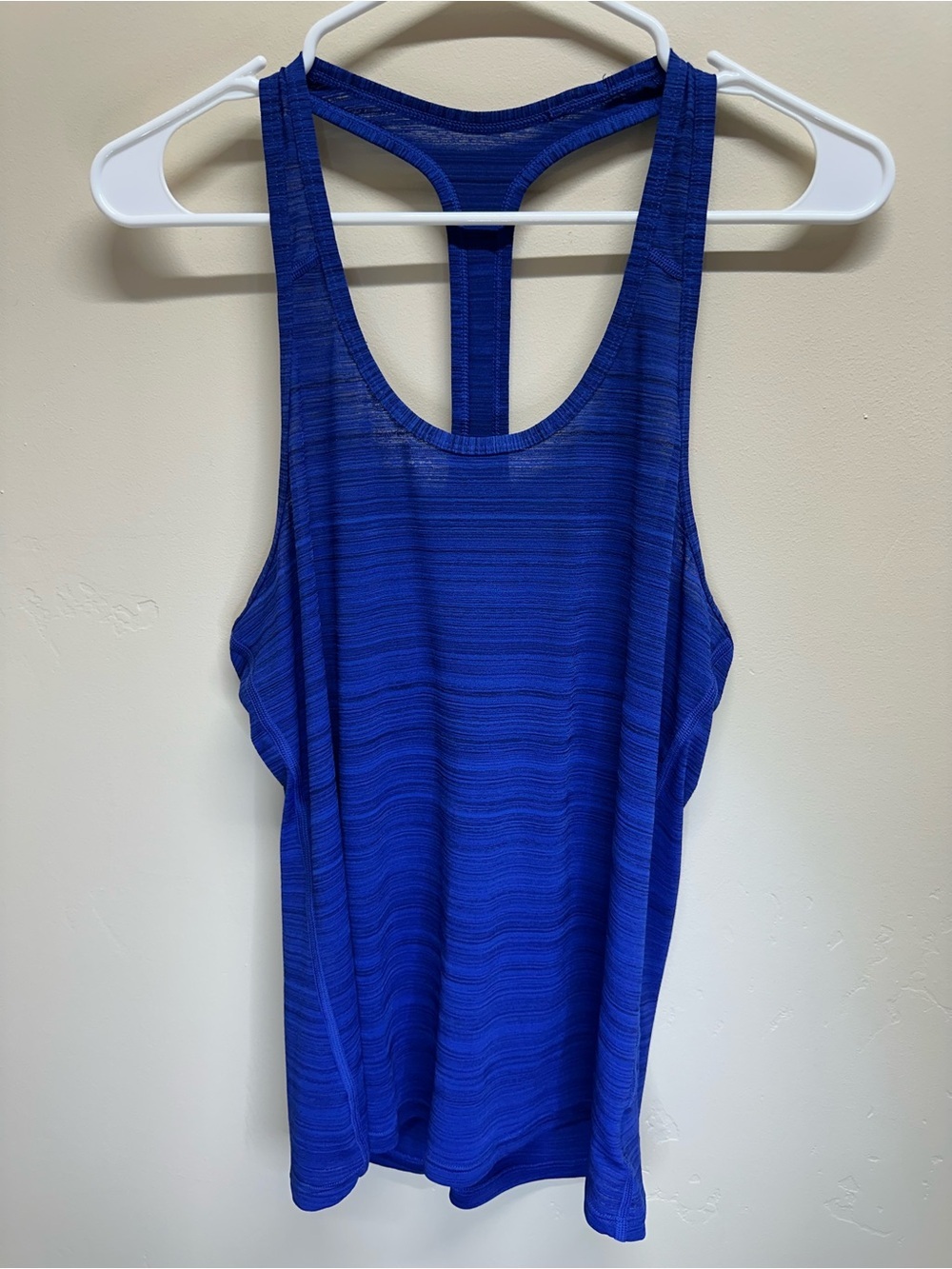 Nike Women’s Small Royal Blue Textured Racerback Tank • Dri‑Fit Style